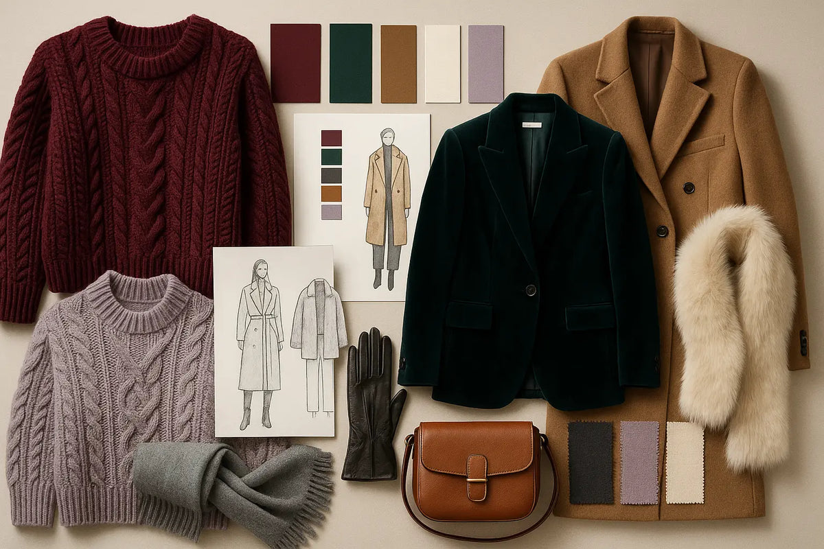 Kış Modası Trendleri 2025-2026: Renk ve Doku Seçenekleri