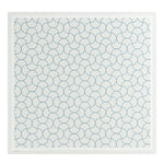 Açık Gri Dalga Desenli İpek Eşarp  Mısırlı 1951