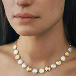 İnci ve Gold Materyalli Mix Kolye  Mısırlı 1951