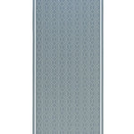 Açık ve Koyu Gri Geometrik Desenli İpek Şal  Mısırlı 1951