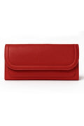 Kırmızı Kapaklı Deri Kadın Cüzdan