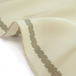 Taş Kenarı Geometrik Desenli İpek Eşarp  Mısırlı 1951