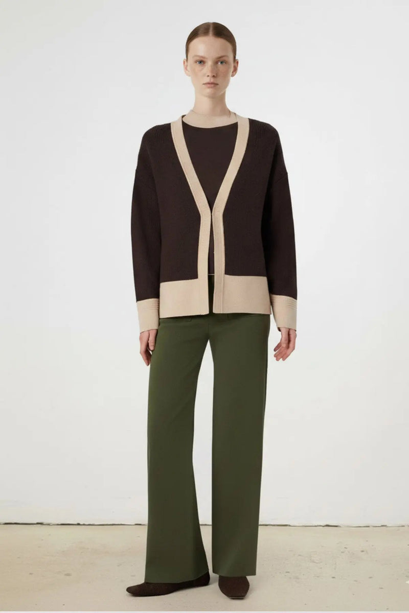 Yeşil Cep Detaylı Fermuarlı Kadın Pantolon