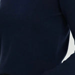 Lacivert Bisiklet Yaka Basic Kadın Kazak - Mısırlı 1951