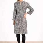 Leopar Desen Payetli Elbise  Mısırlı 1951