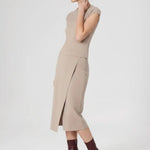 Taş Yakası Desenli Crop Top  Mısırlı 1951