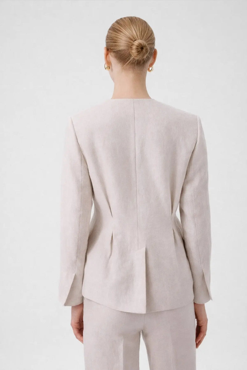 Taş Tek Düğmeli Kadın Blazer Ceket  Mısırlı 1951