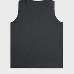 Koyu Gri Kalın Askılı Triko Kadın Atlet  Mısırlı 1951