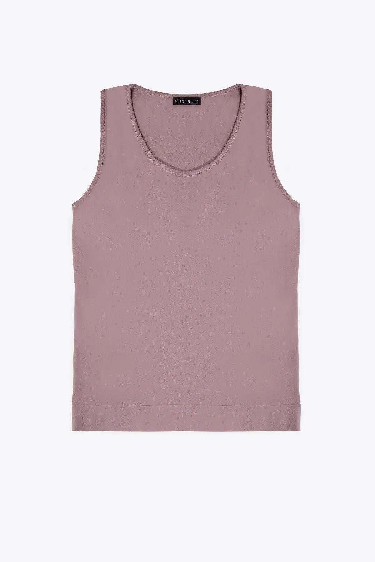 Gül Kurusu Kalın Askılı Triko Kadın Atlet  Mısırlı 1951