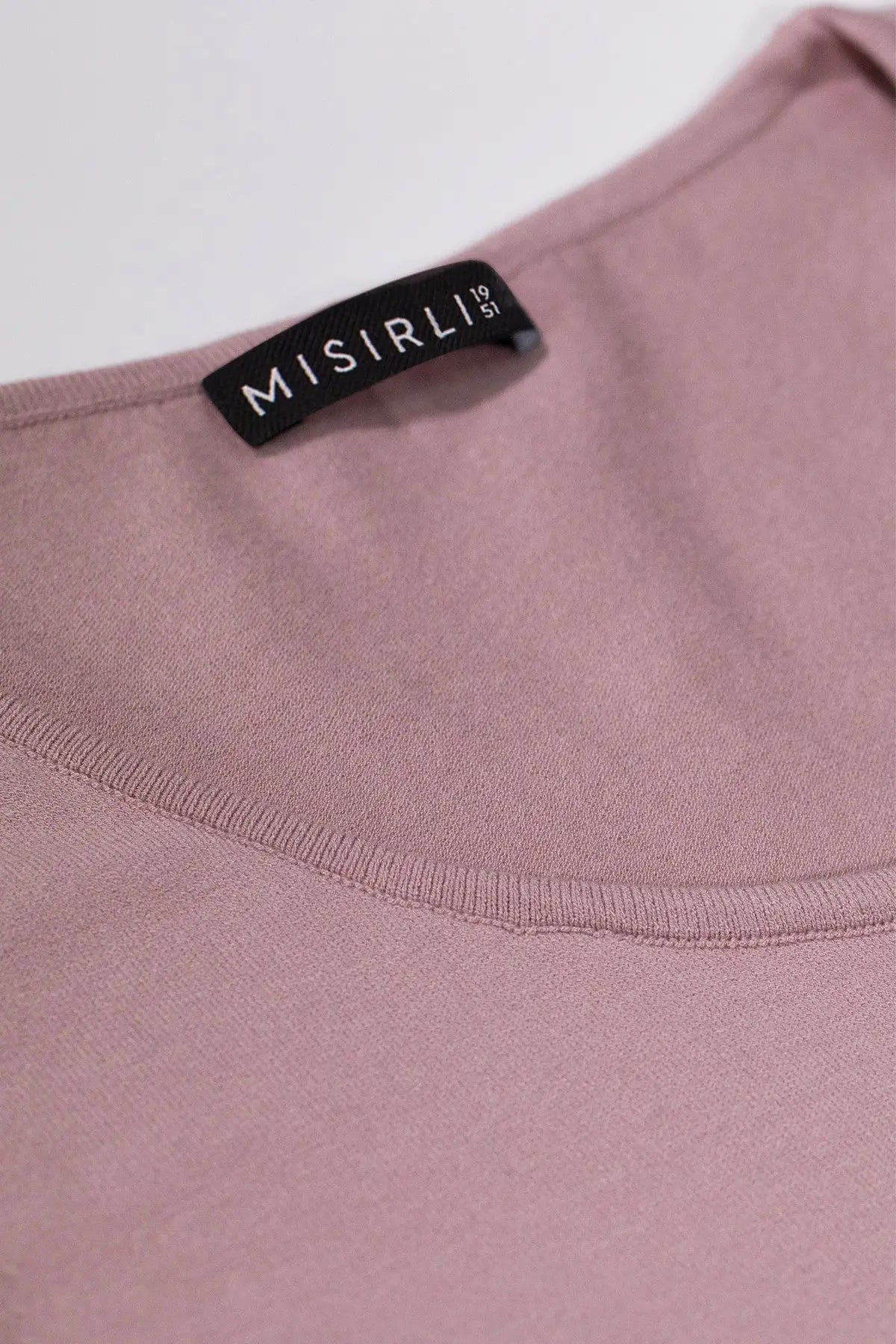 Gül Kurusu Kalın Askılı Triko Kadın Atlet  Mısırlı 1951