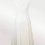 Ekru Yakası Taş İşlemeli Mini Elbise  Mısırlı 1951