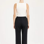 Koyu Gri Düğmeli Kadın Pantolon  Mısırlı 1951