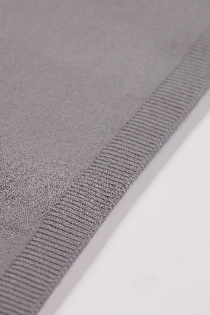 Gri Bisiklet Yaka Kadın Tişört  Mısırlı 1951