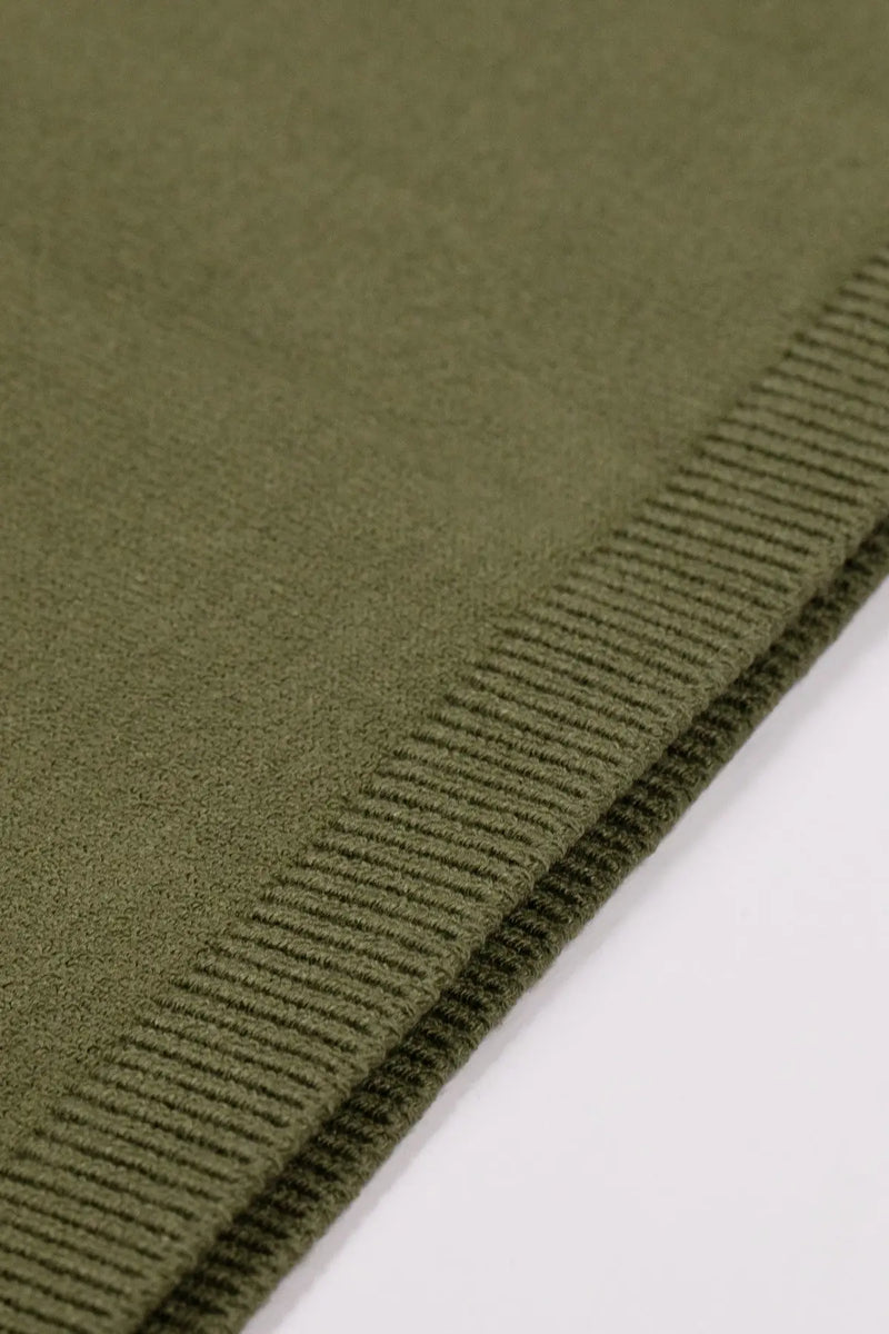 Yeşil Bisiklet Yaka Kadın Tişört