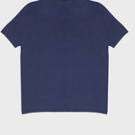 Lacivert Bisiklet Yaka Kadın Tişört  Mısırlı 1951