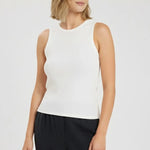 Ekru Bisiklet Yaka Fitilli Kadın Atlet  Mısırlı 1951