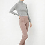 Camel Nervür Dikişli Kadın Pantolon - Mısırlı 1951