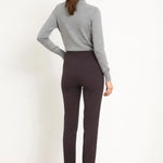 Acı Kahve Nervür Dikişli Kadın Pantolon - Mısırlı 1951