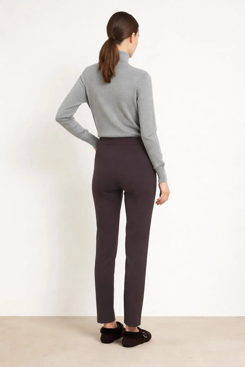 Acı Kahve Nervür Dikişli Kadın Pantolon - Mısırlı 1951