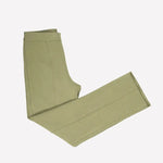 Yeşil Nervür Dikişli Kadın Pantolon - Mısırlı 1951