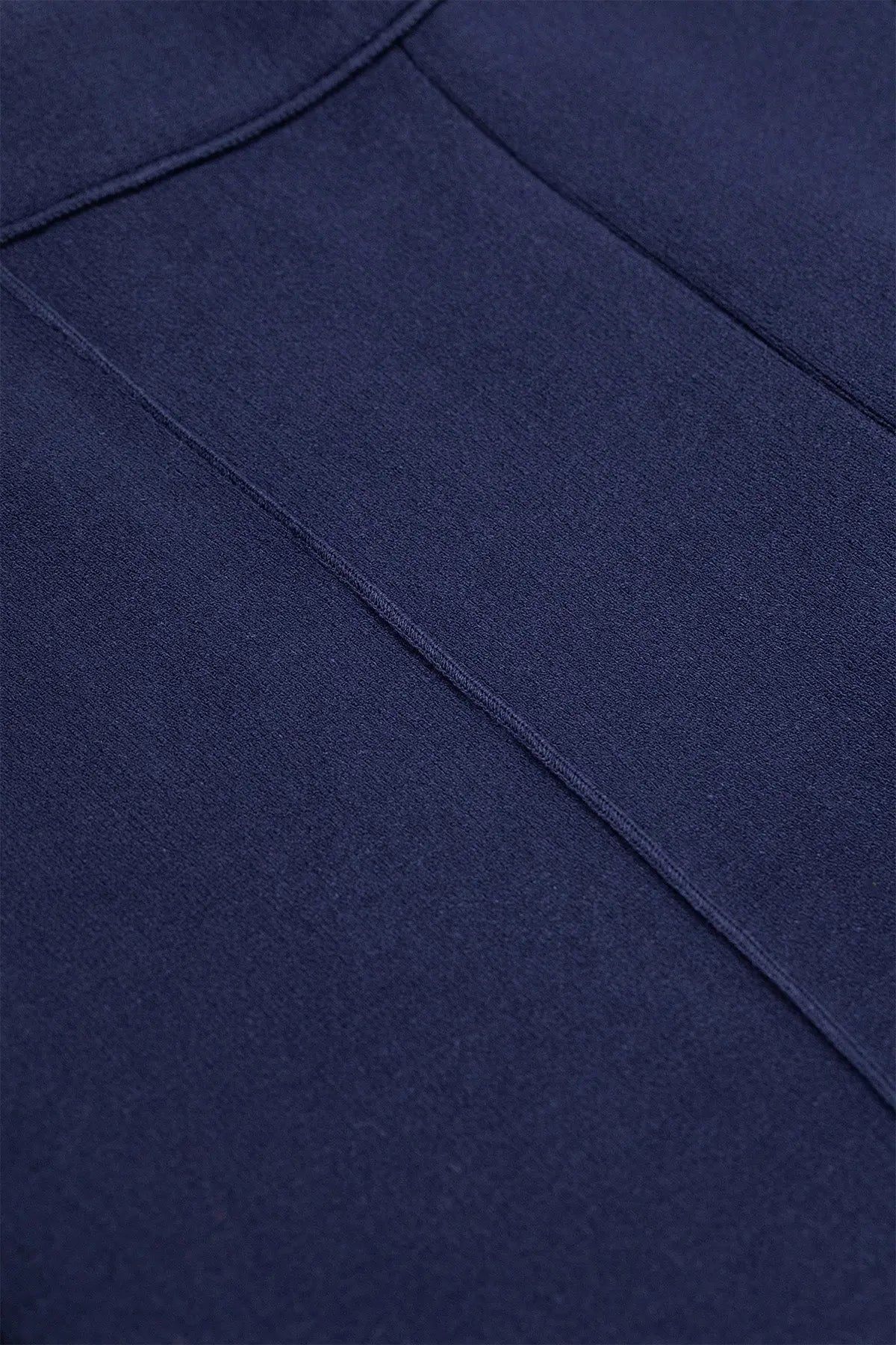 Lacivert Nervür Dikişli Kadın Pantolon  Mısırlı 1951