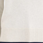 Ekru Bisiklet Yaka Kadın Kazak  Mısırlı 1951