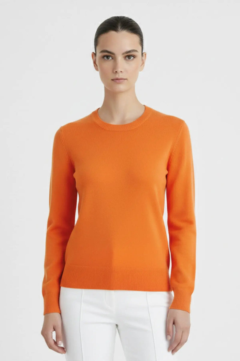 Oranj Bisiklet Yaka Kadın Kazak  Mısırlı 1951