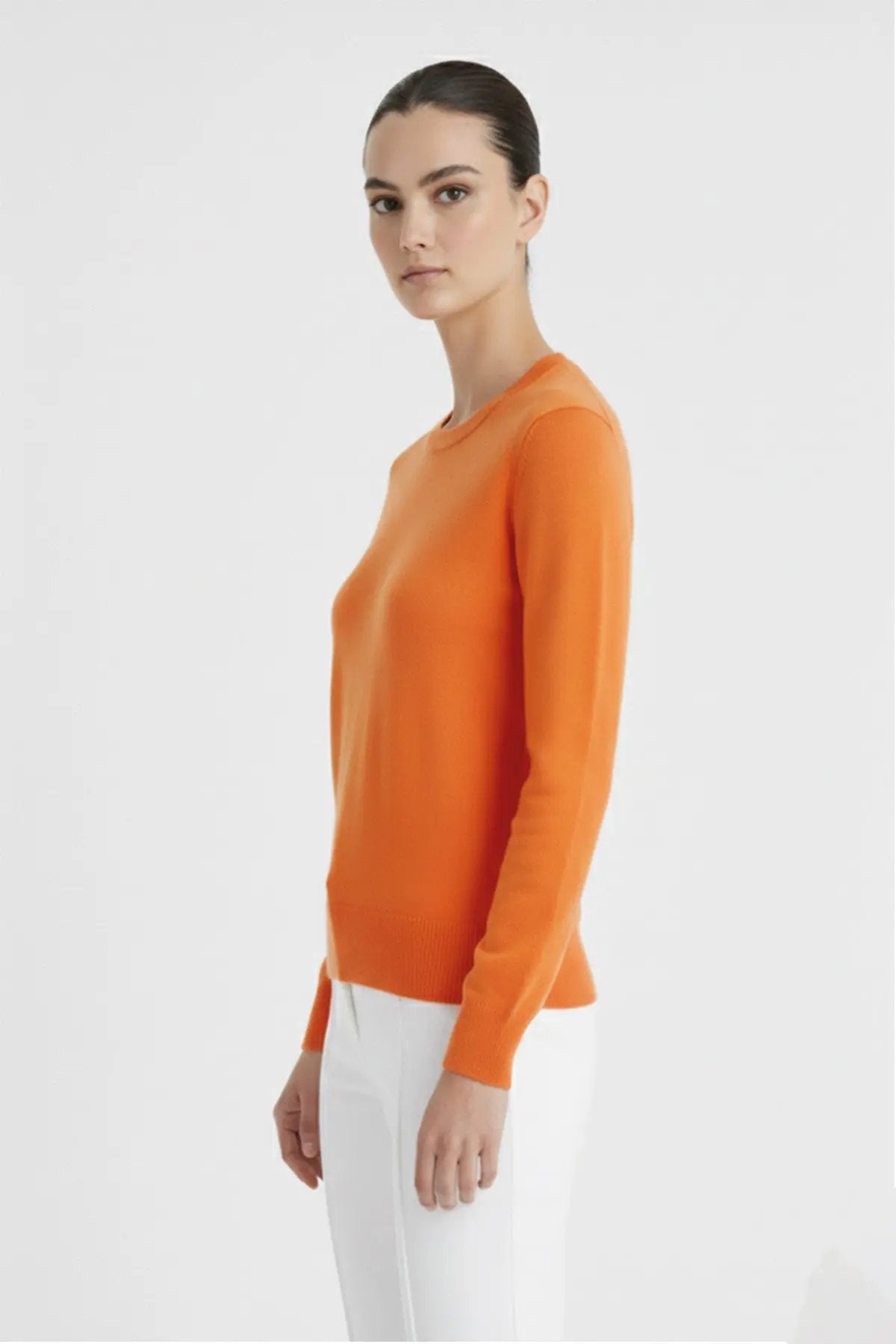 Oranj Bisiklet Yaka Kadın Kazak  Mısırlı 1951