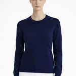 Lacivert Bisiklet Yaka Kadın Kazak  Mısırlı 1951