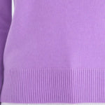 Eflatun Bisiklet Yaka Kadın Kazak  Mısırlı 1951