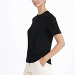 Siyah Yuvarlak Yaka Kadın Kazak  Mısırlı 1951