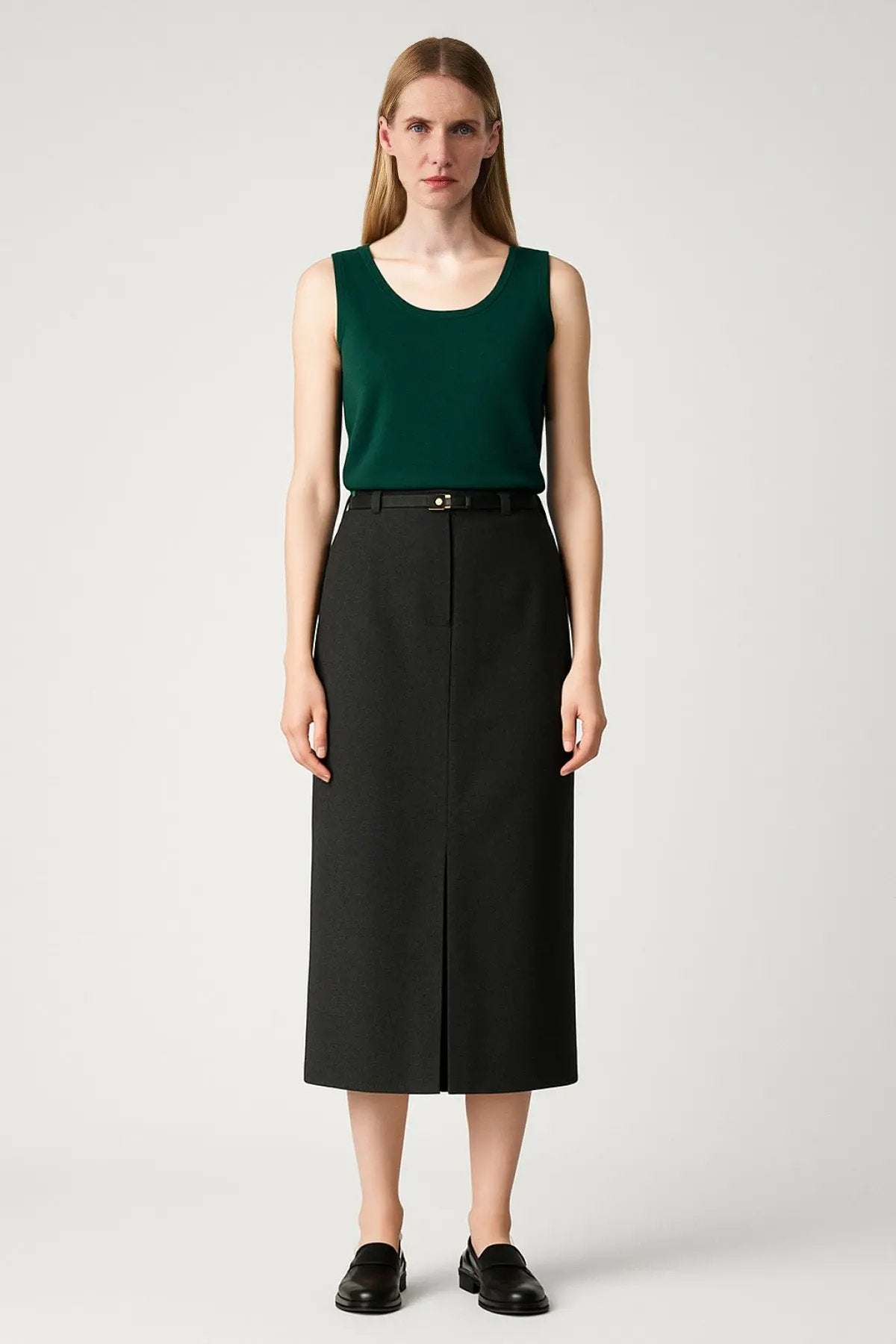 Yeşil U Yaka Kadın Atlet  Mısırlı 1951