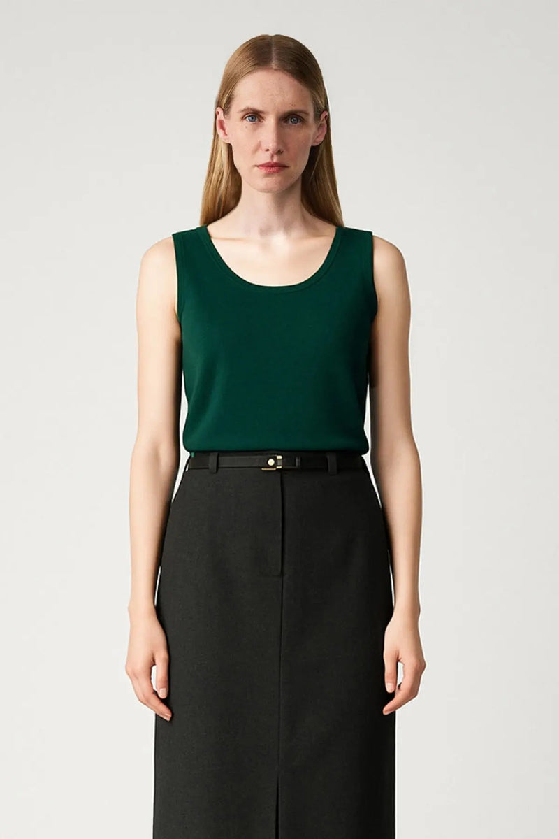 Yeşil U Yaka Kadın Atlet  Mısırlı 1951