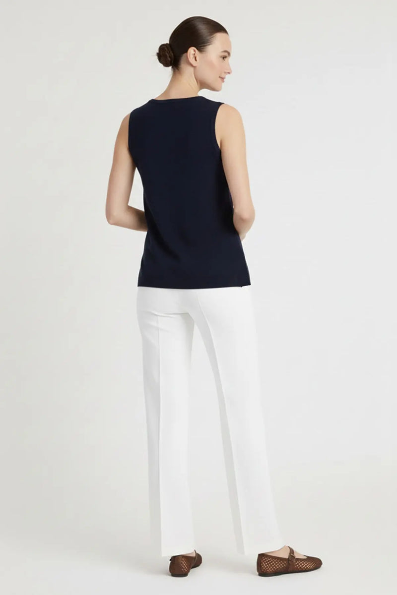 Lacivert U Yaka Kadın Atlet  Mısırlı 1951