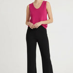 Fuşya U Yaka Kadın Atlet  Mısırlı 1951