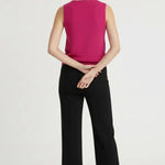 Fuşya U Yaka Kadın Atlet  Mısırlı 1951