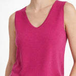 Fuşya U Yaka Kadın Atlet  Mısırlı 1951