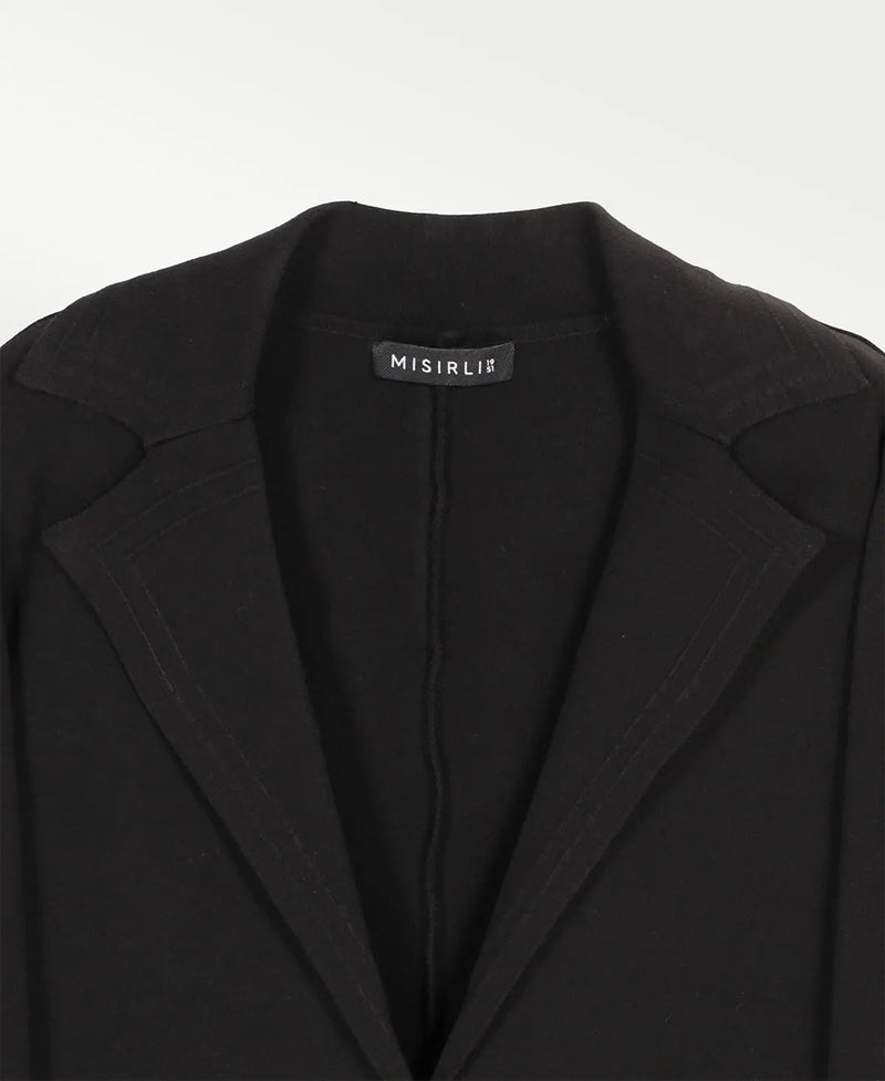 Siyah Triko Kadın Blazer Ceket  Mısırlı 1951