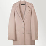 Camel Triko Kadın Blazer Ceket  Mısırlı 1951