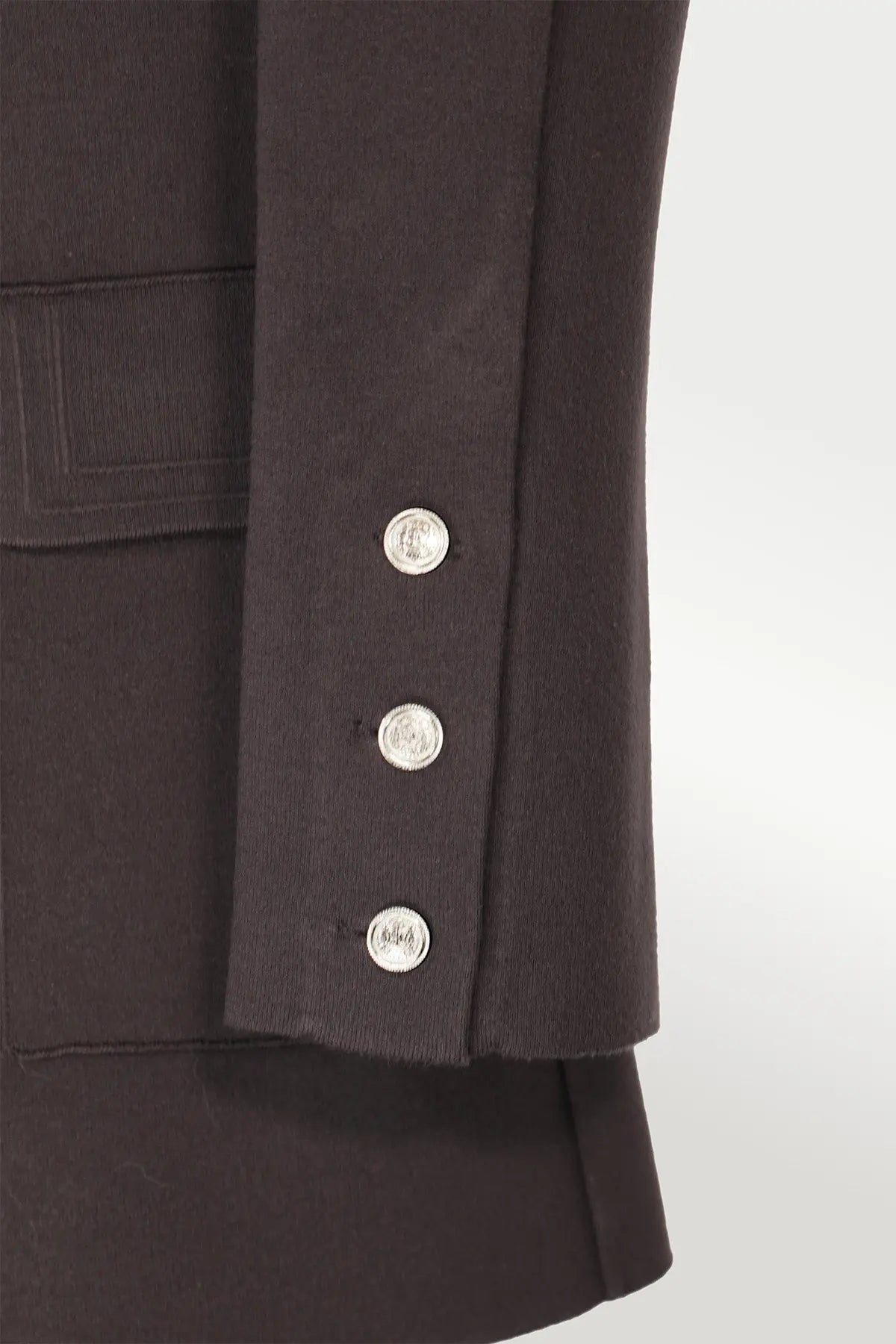 Acı Kahve Triko Kadın Blazer Ceket  Mısırlı 1951