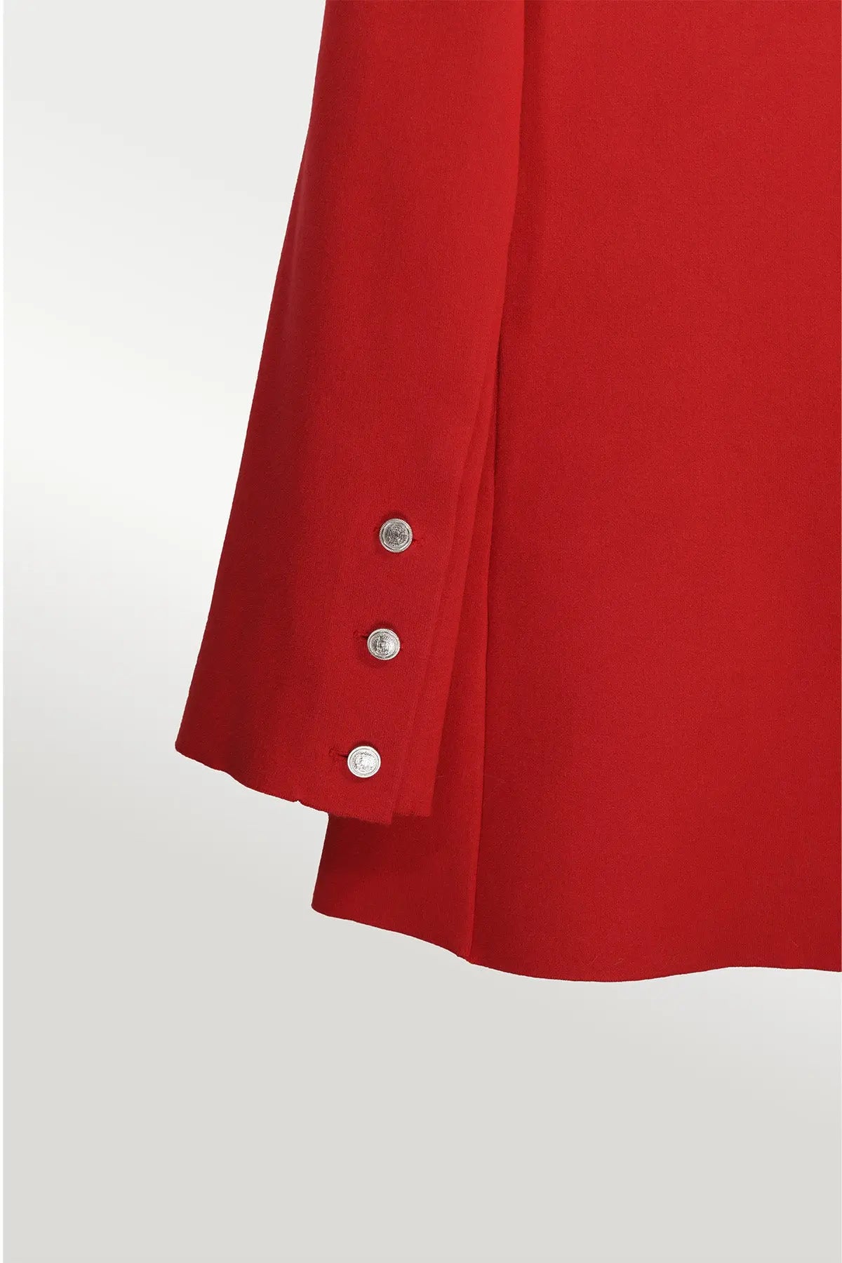 Kırmızı Triko Kadın Blazer Ceket  Mısırlı 1951