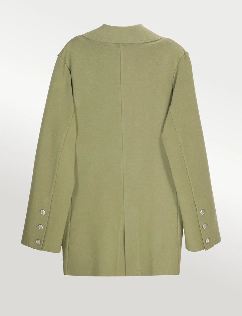 Yeşil Triko Kadın Blazer Ceket  Mısırlı 1951