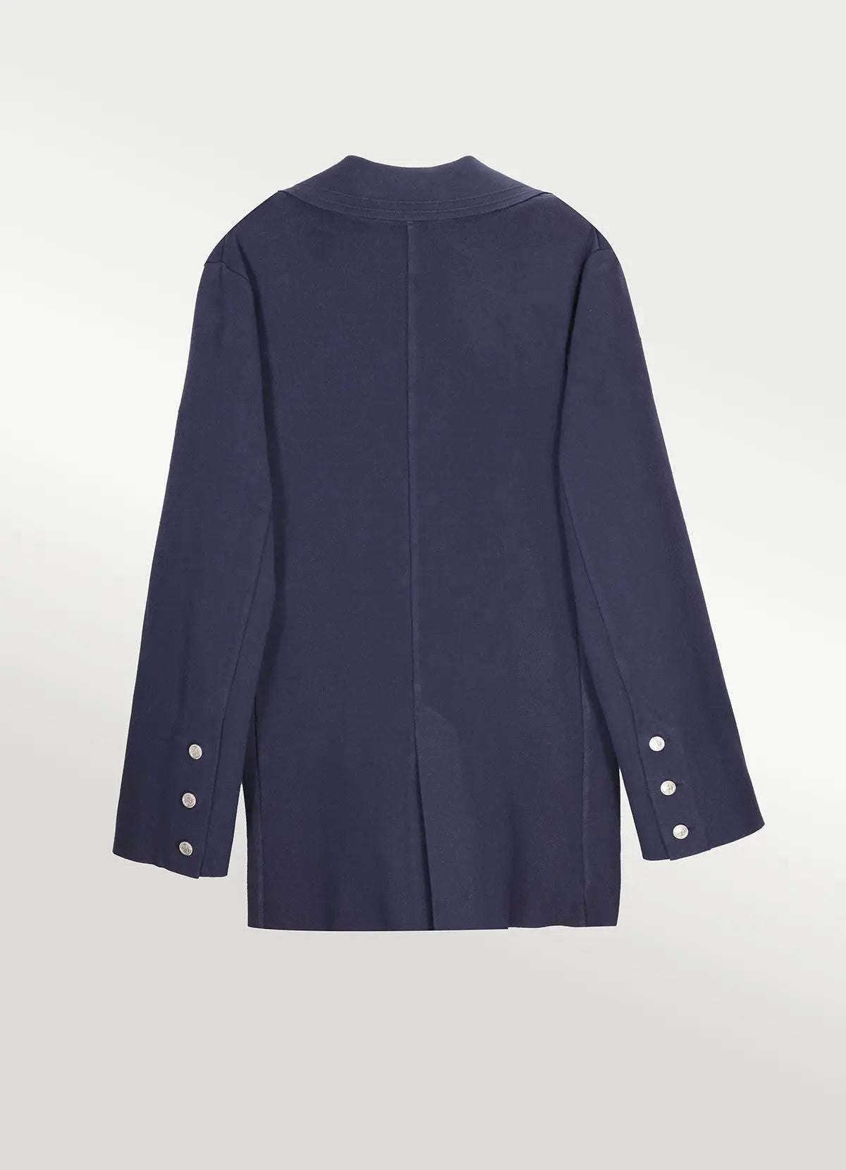 Lacivert Triko Kadın Blazer Ceket  Mısırlı 1951