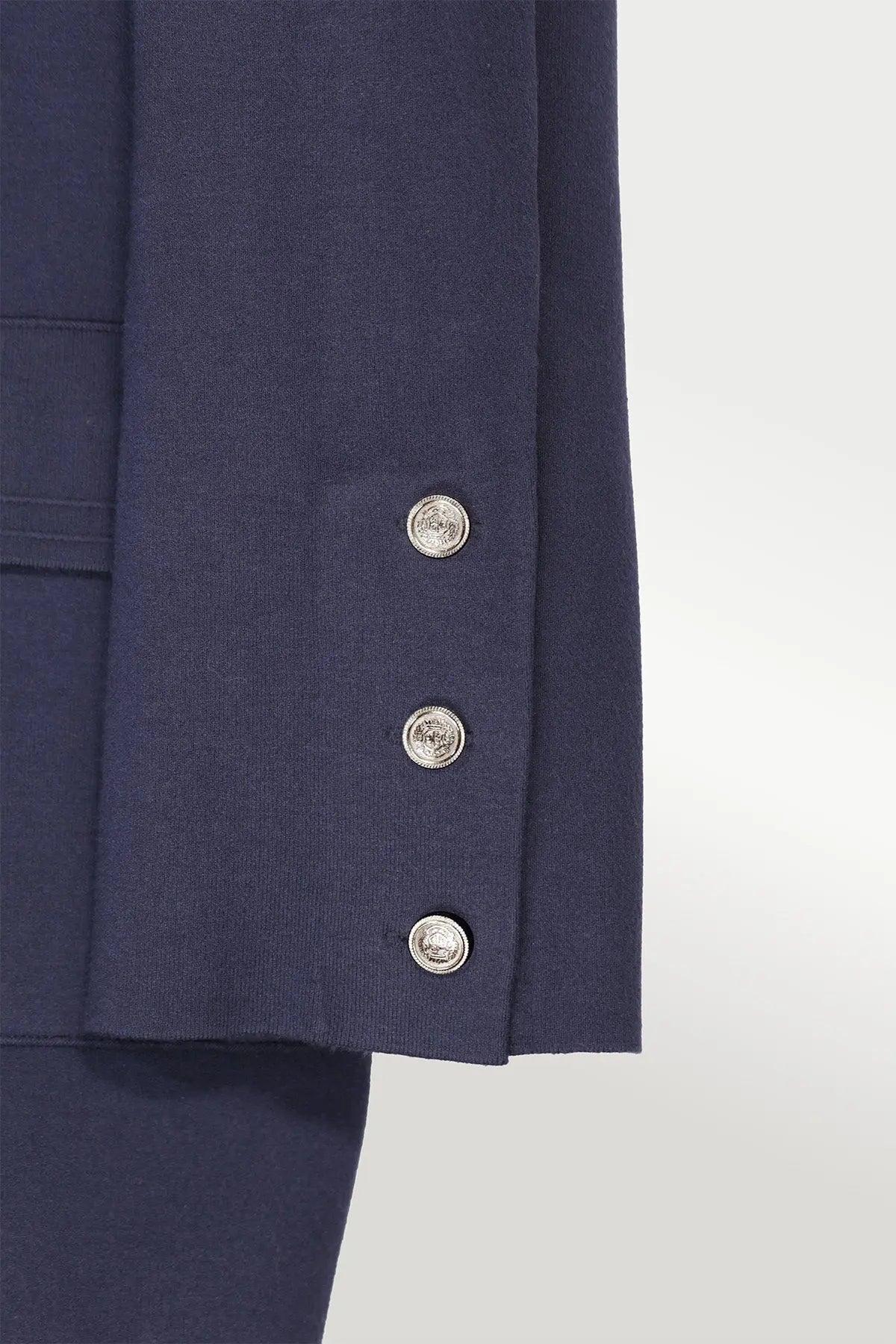 Lacivert Triko Kadın Blazer Ceket  Mısırlı 1951