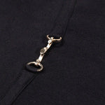 Siyah Kemer Detaylı Midi Elbise  Mısırlı 1951