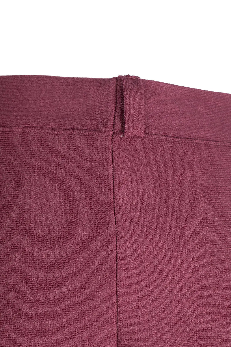 Mürdüm Pileli Kloş Midi Etek