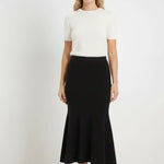 Siyah Volanlı Balık Etek  Mısırlı 1951