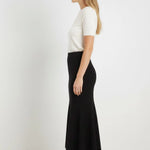 Siyah Volanlı Balık Etek  Mısırlı 1951