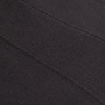 Siyah Geniş Paça Crop Kadın Pantolon  Mısırlı 1951