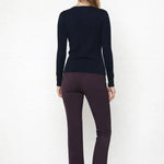 Acı Kahve Geniş Paça Crop Kadın Pantolon  Mısırlı 1951